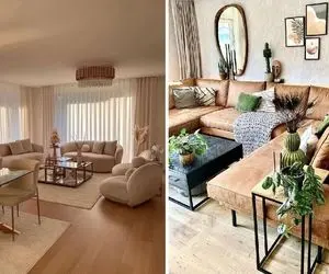 دکوراسیون راز دار خونه 90 متری با رنگ خاص/ به نظر ساده میاد ولی چه دلبر و همه چی تموم