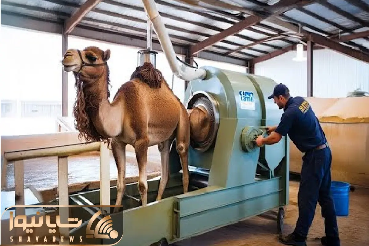 فرآوری شتر؛ بزرگترین دستگاه ذبح مدرن برای داشتن گوشت شکیل