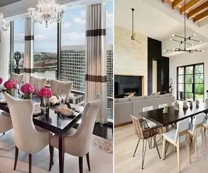 بهترین جا برا قرار دادن میز ناهارخوری / ایده آل ترین محل جهت ساختن دکوراسیونی آس