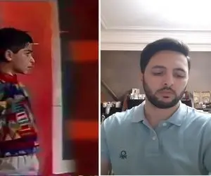 آواز بهشتی؛ ماکان بدون بند با پیانو باز هم مرغ سحر رو خوند همه رو برد به خاطره ها