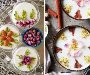 طرز تهیه شیر برنج با بهترین دستور / یه دسر عالی با بافت لطیف و مزه فوق العاده