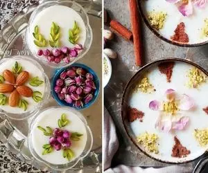 طرز تهیه شیر برنج با بهترین دستور / یه دسر عالی با بافت لطیف و مزه فوق العاده