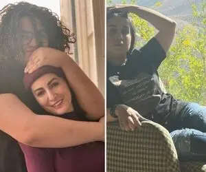 "شقایق دهقان" بعد دوسال سینگلی انگاری عاشق شده؛ فیگورای عجیب با پسرش!