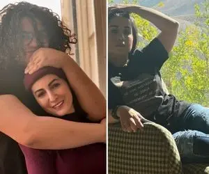 "شقایق دهقان" بعد دوسال سینگلی انگاری عاشق شده؛ فیگورای عجیب با پسرش!