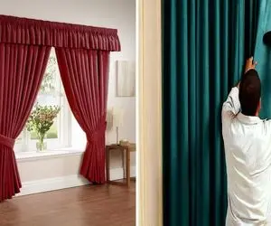 دیگه پول واسه خشکشویی پرده ها به فنا نده؛ با این ترفندا بشوری ملت فک میکنن تازه خریدی!