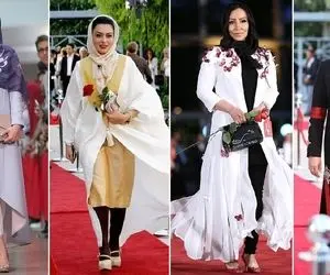 ببینید خانومای بازیگر رو که ادعای زیبایی داشتن؛ چرا این تیپای افتضاح تو جشن حافظ زدن!