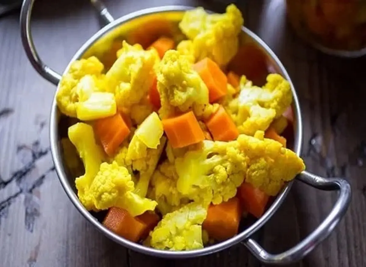 طرز تهیه شور زرد