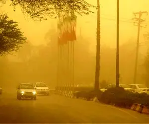 تعطیلی ادارات سیستان به‌دلیل آلودگی هوا و طوفان گرد و خاک