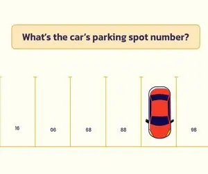 بازی فکری؛ اگه خیلی خودتو جدی گرفتی به خیالت نابغه ای بگو شماره پارکینگ چنده؟