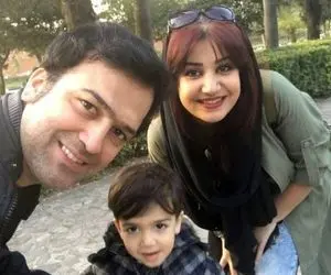 لایو جالب حامد آهنگی با پسرش