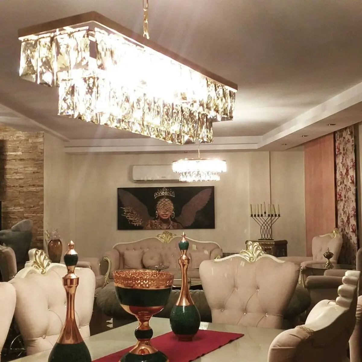 لوستر کریستالی