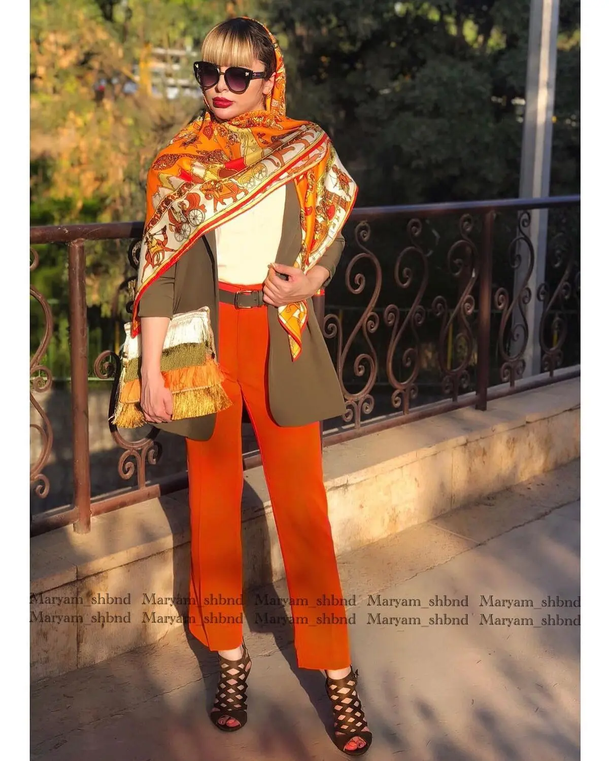 چطور نارنجی بپوشیم