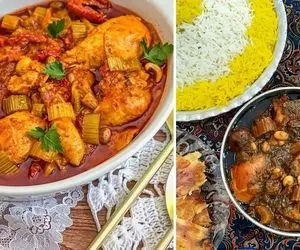 خورشت کرفس با مرغ / بهترین دستور که یه خورشت لعاب دار و خوشمزه تحویلت میده