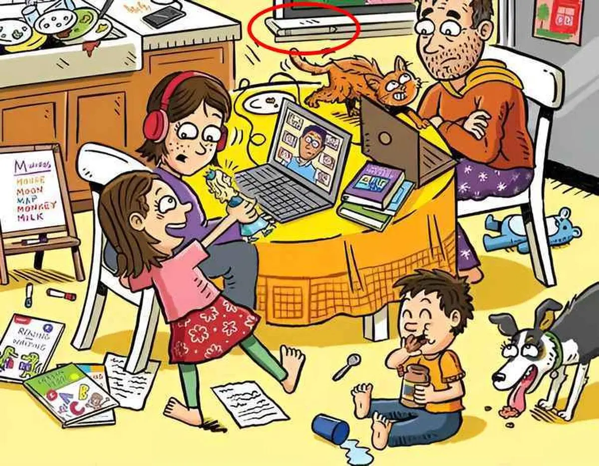 find the hidden pencil solved-min