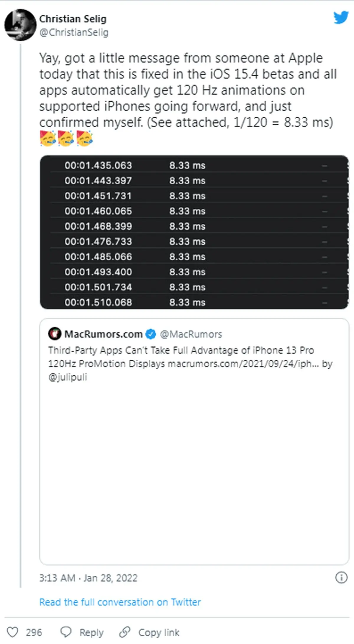 iOs 15.4