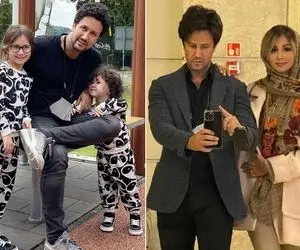 بیوگرافی شاهرخ استخری و جشن تعیین جنسیت زشت / همسرشو توپ تکون نداده جوون ترم شده