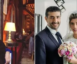 ژست کافه ای "مهسا طهماسبی" جوری که عمرا کسی اینجوری بگیره؛ زیباترین لباس عروسو پوشید!