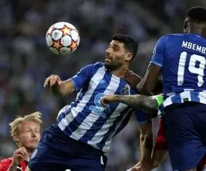 (عکس)  طارمی بهترین بازیکن پورتو - میلان