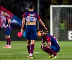 ناکامی مطلق بارسلونا