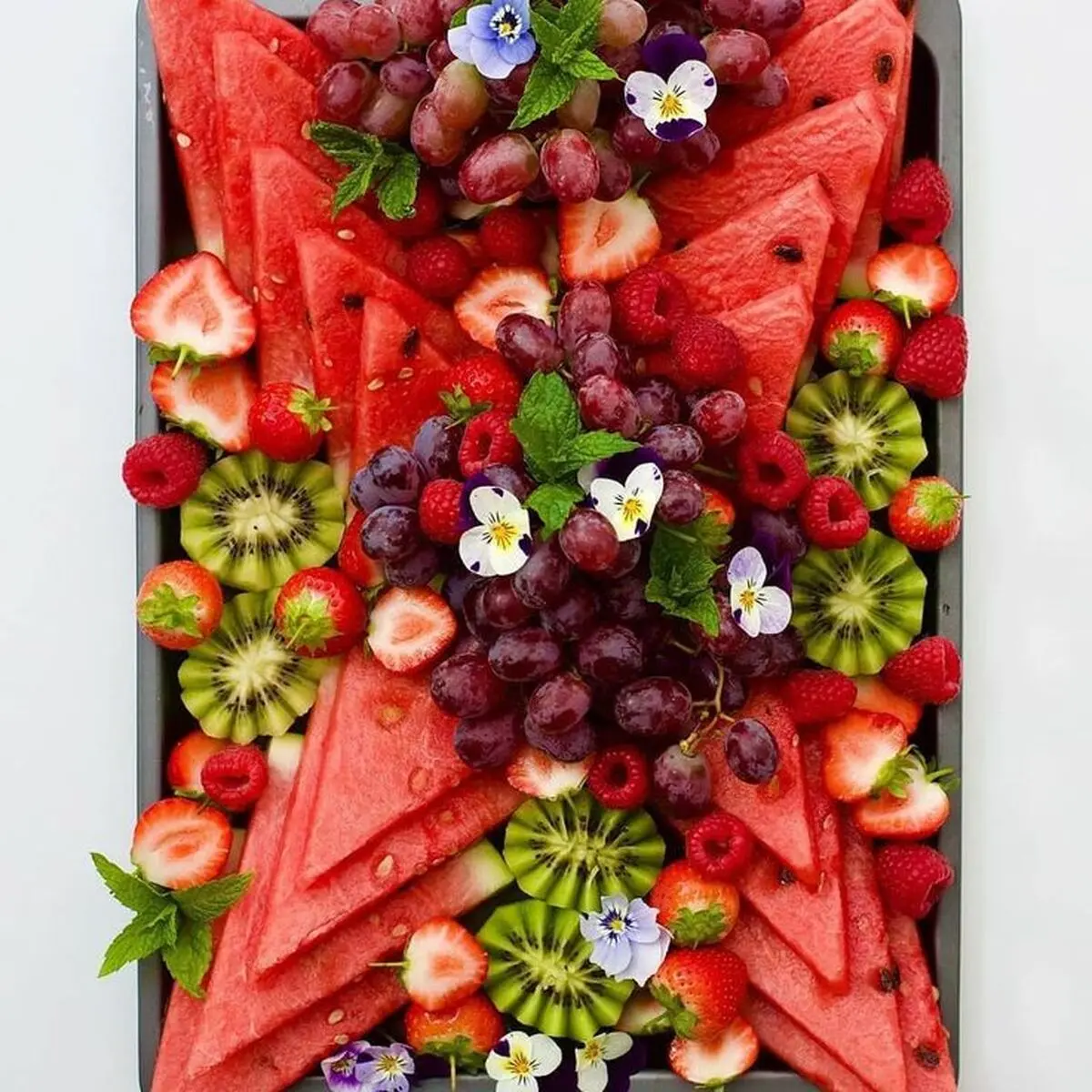 تزیین و چیدن میوه