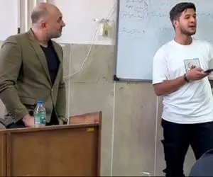 آواز بهشتی؛ پسره سر کلاس آسمان چشم او آیینه کیست ویگن رو خوند و دخترا چه ذوقی کردن