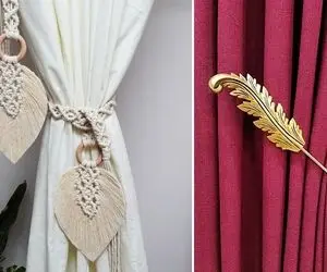 نگهدارنده پرده آیتمی خوشگل کننده و کاربردی / مخصوصا واسه پذیرایی این مدلا عالین