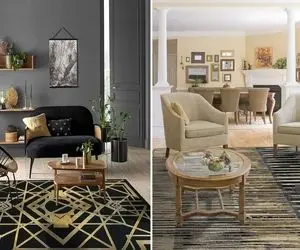 شیک ترین فرش های مدرن / محض رضای خدا فرش کلاسیک نخر وقتی درپیت ترین دکور با اینا نابه