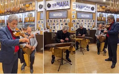 نوازندگی پر شوکت؛ و آنجا که موسیقی جای کلام روح نوازی می کند