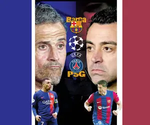 ترکیب بارسلونا برای بازی با پاری‌سن‌ژرمن لیگ قهرمانان اروپا