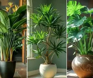 گیاهان آپارتمانی مختص اونا که دکور ارزون و ساده دارن و میخوان شاهانه و فاخر نشونش بدن