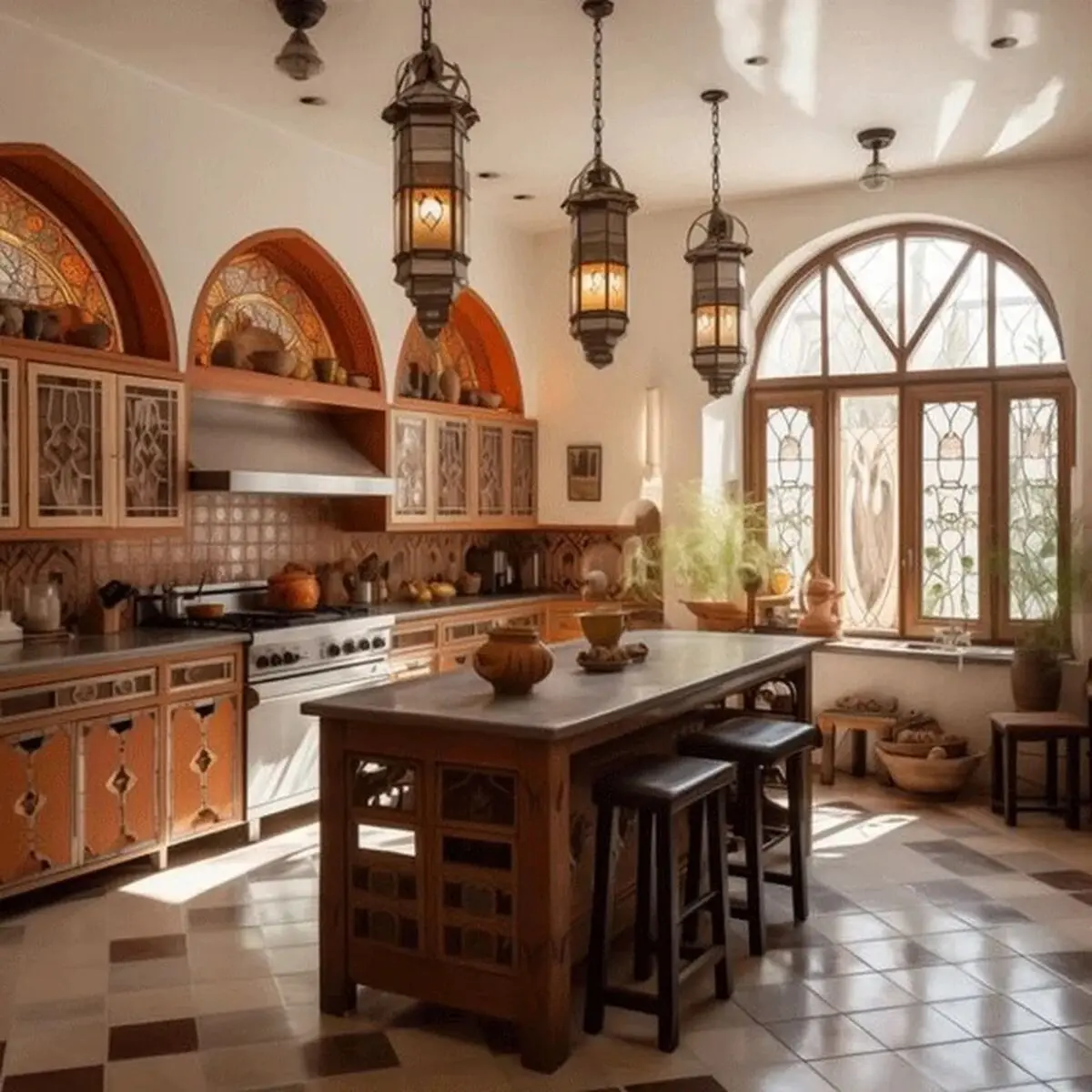 آشپزخانه سنتی ایرانی