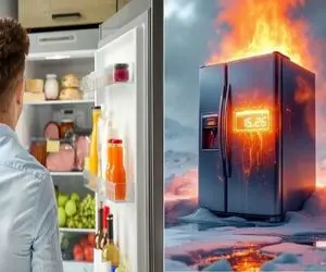 چرا بدنه یخچال داغ میشه؟!/ راه‌ حل‌ های ساده برای رفع داغ شدن یخچال و طول عمر دستگاه