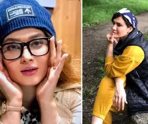 "ساناز سعیدی" بی عمل بی فیلتر انقدر با حال و جذابه؛ خانومِ گندمگون با نقش چه فرق داره!