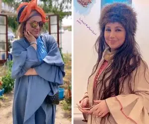 "بهنوش بختیاری" شوهردار و کِراش روی گلزار، پهلوان و شمس!