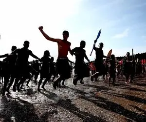 تصاویری  جذاب از جشن روز وایتانگی در نیوزلند 