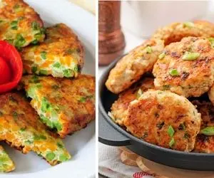 طرز تهیه کوکو مخلوط ترد و خوشمزه / بدون گوشت بهترین کوکو رو درست کن