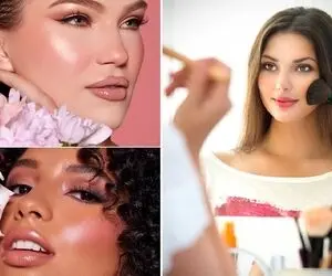 چجوری رژگونه بزنم که گونه هام برجسته و خوش فرم به نظر برسن؛ کرمی بهتره یا پودری؟