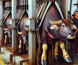 کارخانه حیوانات؛ بعد بهره‌کشی از گاو میبرنش کارواش واس دباغی گوشتشم کبابی میکنن