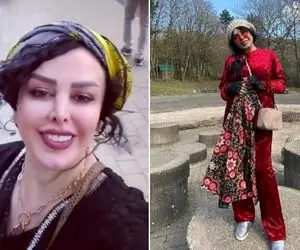 درشت کردن چشا و یه کامیون پروتز و لباس ژیگول "فلور نظری" ازش عروسک ساخت؛ وااای توبه!