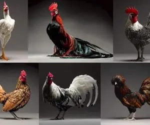 کارخانه حیوانات؛ با دستکاری هورمون مرغ و خروس پرنده زینتی پرورش داد میلیاردی میفروشه