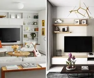 بهترین جا برای میز تلویزیون در خانه / نکاتی برای چیدمان اصولی و ایجاد فضایی دلنشین