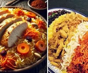 دستور پخت هویج پلو با طعم و مزه عالی / بهترین روش برای طبخ یه پلو مخلوط درجه یک
