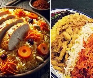 دستور پخت هویج پلو با طعم و مزه عالی / بهترین روش برای طبخ یه پلو مخلوط درجه یک