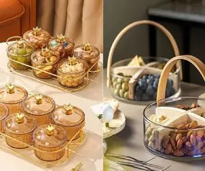 ظروف جدید برای پذیرایی نوروز1404/ یه میز لوکس و های لول بچین همه کف و خون قاطی کنن