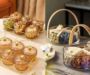 ظروف جدید برای پذیرایی نوروز1404/ یه میز لوکس و های لول بچین همه کف و خون قاطی کنن