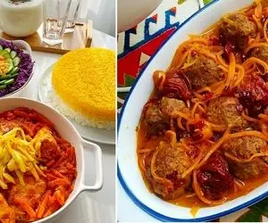  خورش هویج با مرغ غذای خوش عطر تبریزی/ رنگ و لعابی داره که هیچوقت هیج جا ندیدی