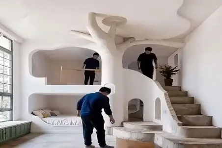 معماری خلاقانه؛ تو پرت ترین فضا اتاق خواب و نشیمن زدن محشر برا زندگی مجردی