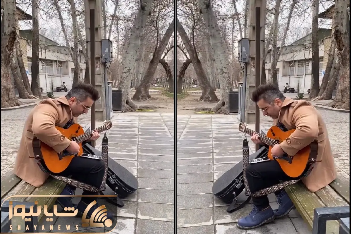 آواز خیابانی؛ ببینید آقا مو فشن چه سوزدار و دل انگیر آهنگ دوای دردمی مادر رو میخونه!
