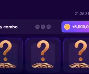 سه کارت جدید همستر کامبت امروز دوشنبه 21 خرداد و دریافت 5 میلیون سکه