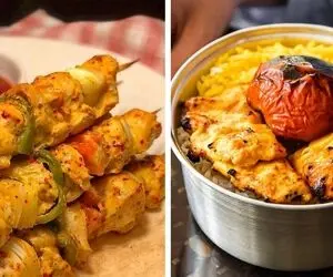 طرز تهیه جوجه کباب تابه ای؛ این جوجِ خوشمزه بدون سیخ و منقل و ریخت و پاش اضافی درست میشه